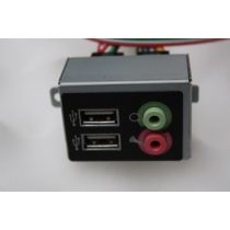 Philips iQon Tecs03 Front USB Audio Panel Ports