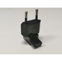 European Angle Type to IEC 320 C7 Female Connector 2 to 2-Pin 240V WS-068-L