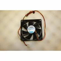 Illustration depicting EZcool EZF8025 80mm x 25mm 3Pin Case Fan : MicroDream.co.uk