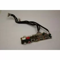 Illustration depicting HP TouchSmart IQ700 IQ770 IQ771 IQ772 IQ790 FIO-CF USB Audio S-Video Board Cable : MicroDream.co.uk