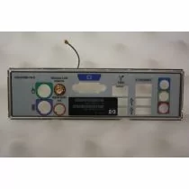 Illustration depicting HP Pavilion SlimLine s3000 IOA-01094-T3-A I/O Plate Shield : MicroDream.co.uk