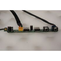 HP Compaq dc7100 USFF 48.3D809.011 Power Button LED USB Audio Board Panel
