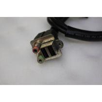 Illustration depicting Fujitsu Siemens Scenic P USB Audio Ports Cable T26139-Y3894-V102