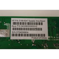 Illustration depicting HP TouchSmart PC IQ700 IQ770 IQ771 IQ772 IQ790 5188-6247 Speaker Amp Board