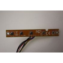 Illustration depicting HP TouchSmart IQ700 IQ770 IQ790 DSK-CF Audio Volume Buttons Board