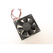 Illustration depicting AVC C8025S12M 3Pin Case Fan 80mm x 25mm