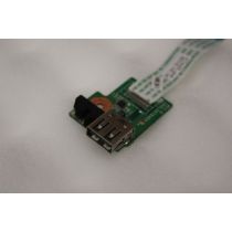 Illustration depicting HP Pavilion DV6-3120SA USB Board Port Cable DA0LX6TB4D0