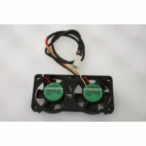 Illustration depicting Sunon KD1204PFV2 Case Cooling Twin Fan 3Pin : MicroDream.co.uk
