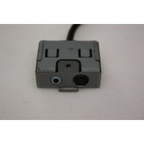 Illustration depicting HP Pavilion Slimline s3000 S-video In Audio In Panel Ports