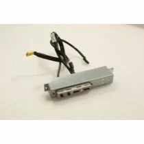 Illustration depicting HP Compaq dc5100 MT dx6100 MT USB Audio Ports Panel 384747-002 C1-360138 : MicroDream.co.uk