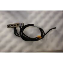 Illustration depicting HP Compaq dc7700 CMT USB Audio Ports Panel 408642-001 : MicroDream.co.uk