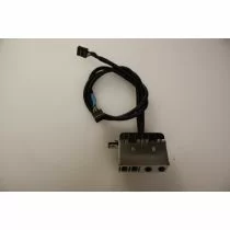 Illustration depicting HP Compaq DX2250 Microtower USB Audio Ports Panel : MicroDream.co.uk