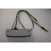 Illustration depicting HP Compaq G5000 Card Reader USB Audio Ports Panel 504856-001