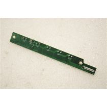 Illustration depicting NEC MultiSync LCD71VM LED Power Menu Button Board JB000973
