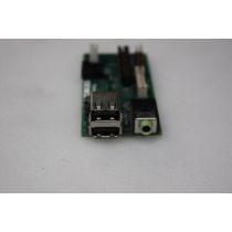 Illustration depicting Dell GX280 SFF USB Audio Board Ports R3603