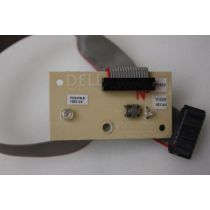 Illustration depicting Dell GX280 SFF Power Button LED Lights P1925 Y1225