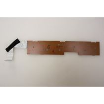 Illustration depicting Sony Vaio PCV-W1/G All In One PC Audio Video Buttons Board N86D-7632-R101/02