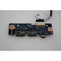 Illustration depicting Dell Vostro 1510 USB Board &amp; Cable 0F2340 F2340