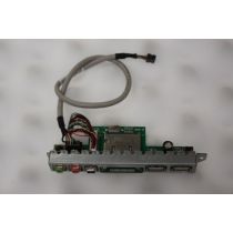 Illustration depicting Acer Aspire L320 Audio Firewire Card Reader USB Ports Board 1B0303Y 4S722-011-GP