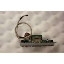 Illustration depicting Acer Aspire L3600 Audio Firewire Card Reader USB Ports Board 4S722-011-GP