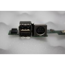 Dell Latitude D600 USB &amp; S Video Board DA0JM1PI6E6