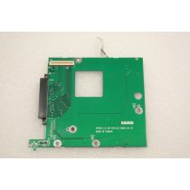 Illustration depicting Fujitsu Siemens Lifebook C HDD IDE Connector Buttons Board N34N2 LS-651