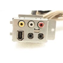 Illustration depicting Gateway GM5074b Audio Video Ports Panel