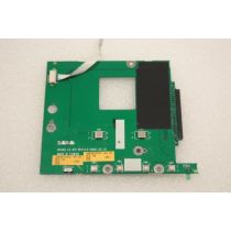 Fujitsu Siemens Lifebook C HDD IDE Connector Buttons Board N34N2 LS-651