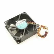 Illustration depicting Sunon KD1208PTS4 80mm x 25mm 3Pin Case Fan : MicroDream.co.uk
