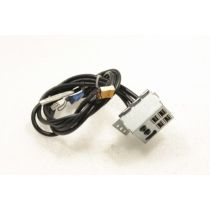 Illustration depicting Dell Vostro 220 I/O USB Audio Ports Panel Board M190H 0M190H