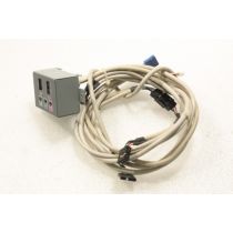 Illustration depicting HP Pavilion t000 Front Firewire USB Audio Panel 22-10488-01 