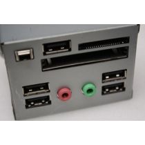 Illustration depicting Acer Aspire X3200 Front USB Card Reader Audio Panel 48.3V003.011 48.3V002.011
