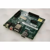 Illustration depicting Dell XPS G4 Gen 4 I/O USB Audio Firewire Ports Panel Board W4010 0W4010 : MicroDream.co.uk