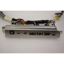 AOpen XC Cube AV EA65 USB Audio Firewire Ports Panel Cables