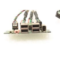 Illustration depicting Asus Vintage AE1 USB Audio Ports Panel Cables : MicroDream.co.uk