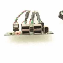 Illustration depicting Asus Vintage AE1 USB Audio Ports Panel Cables : MicroDream.co.uk