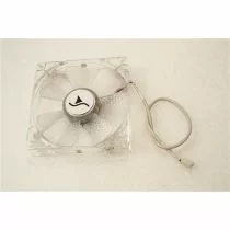 Illustration depicting Fan 120mm x 25mm Blue LED Case Cooling Fan 3-pin : MicroDream.co.uk