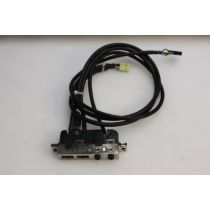 Illustration depicting HP Compaq D530 Front USB Audio Ports Panel 311091-001