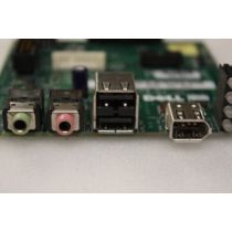 Illustration depicting Dell Precision 650 USB Audio Ports Board 02M971 2M971