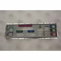 Illustration depicting HP Pavilion M1000 Motherboard I/O Plate Shield : MicroDream.co.uk