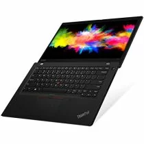 Lenovo ThinkPad L490 14" FHD Laptop – front angle view with keyboard and display on