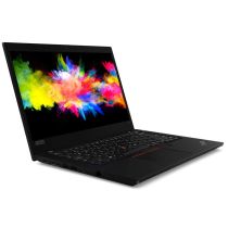 Lenovo ThinkPad L490 14" FHD Laptop – front angle view with keyboard and display on