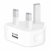 Apple 5W USB Power Adapter A1399 – UK 3-pin – front view