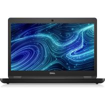 Dell Latitude 5490 business laptop front view with 14-inch HD display Windows 11 Pro