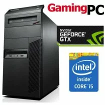 Illustration depicting Gaming PC Lenovo M91p Tower Quad Core i5-2400 8GB GTX 1050 Ti WiFi Windows 10 64Bit Desktop Computer : MicroDream.co.uk