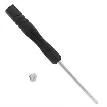 PH #00 Phillips screwdriver with yellow handle and precision cross tip