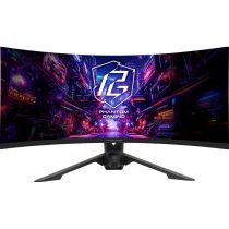 Illustration depicting ASRock 34" Curved Gaming Monitor - PG34QRT3A - UWQHD 180Hz HDMI, DisplayPort