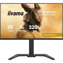 Illustration depicting iiyama 24.5" Gaming Monitor - GB2591HSU-B1 - Full HD IPS 320Hz HDMI, DisplayPort, USB-C