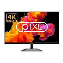 Illustration depicting piXL 32" Monitor - CM32F44K - 4K UHD IPS 60Hz HDMI, DisplayPort