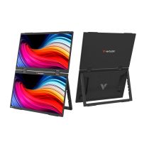 Illustration depicting Verbatim 15.6" Dual Portable Monitor - 32403 - Full HD Essentials